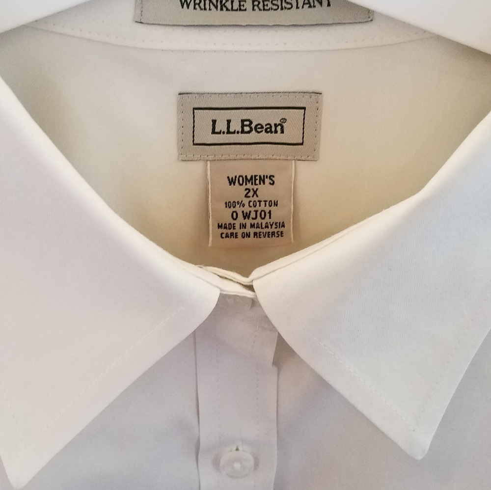 Woman's LL Bean Oxford